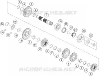 GETRIEBE VORGELEGEWELLE