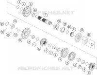 GETRIEBE VORGELEGEWELLE