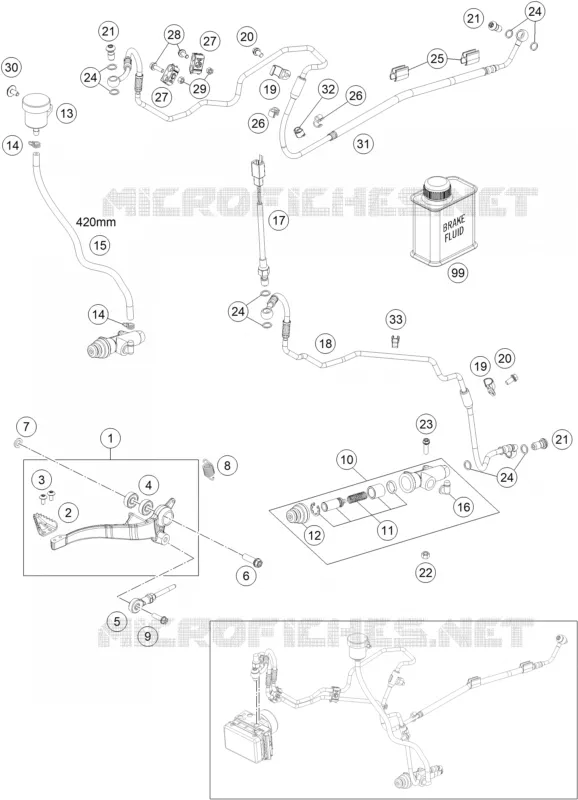 BREMSPUMPE HINTEN