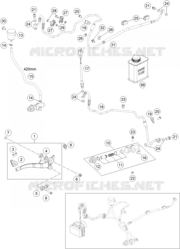 BREMSPUMPE HINTEN