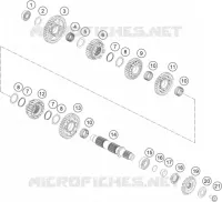 GETRIEBE VORGELEGEWELLE