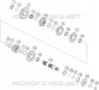 GETRIEBE VORGELEGEWELLE